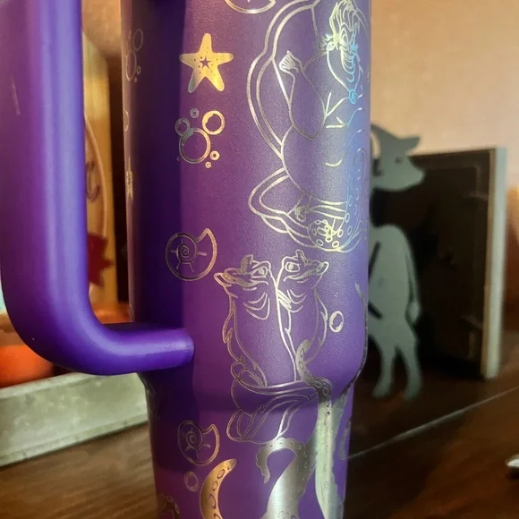 30oz STANLEY ENGRAVED URSULA THE SEA WITCH - Picture 6 of 7